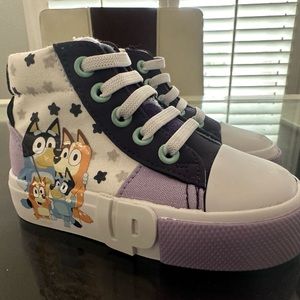 Bluey high top sneakers